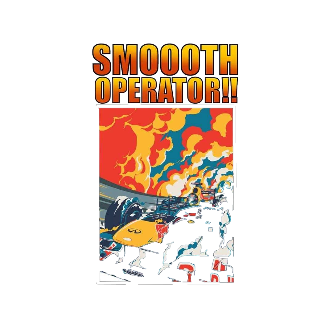 Smooth operator 2 Sticker